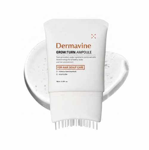 dermavine™ Grow:Turn Ampoule – Advanced Biotech Scalp & Hair Treatment